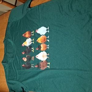 Chicken green tee/ BUNDLE ONLY 2or more items